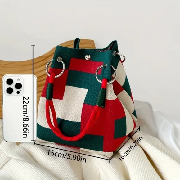 NWT - Vibrant Vintage-Inspired Tote (SKU #0484) - Picture 4 of 6